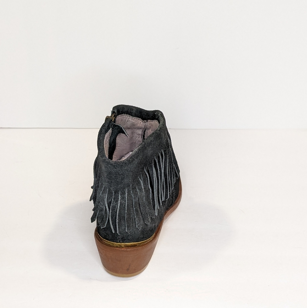 Hudson London suede fringe ankle boots - Picture 5 of 16